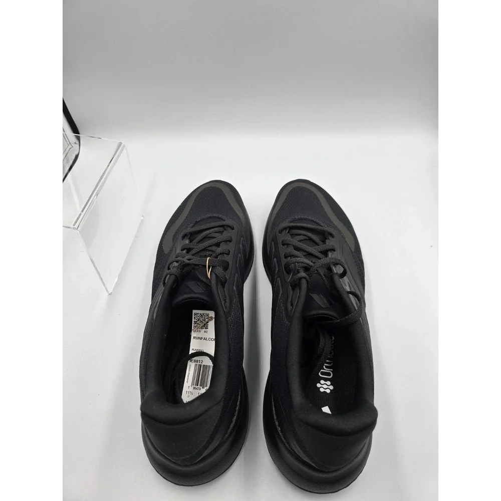 Adidas Runfalcon 5 Mens Running Shoes Core Black HQ3790 Size 13 Wide NEW - Picture 4 of 9